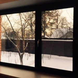 Противопожарное окно с затемнением / серия FRM1157