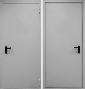 Противопожарная дверь 2100×1600 / серия FRM55269