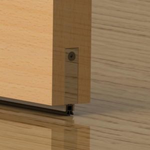 Противопожарная дверь с выпадающим порогом / серия FRM7415