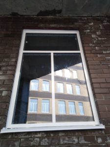 Противопожарное окно EI 30 из алюминиевого профиля / серия FRM855